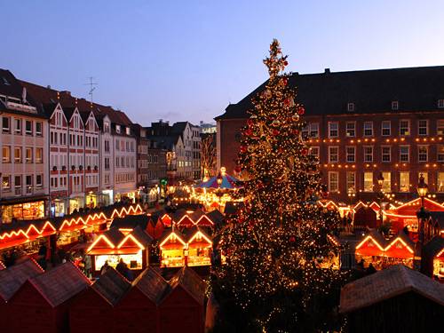 Dusseldorf kerstmarkt