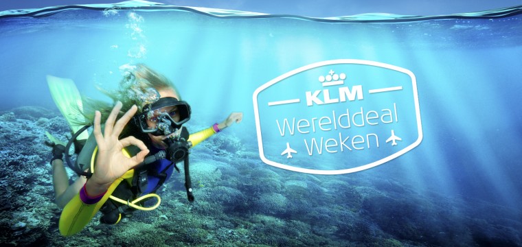 KLM Werelddeal Weken 2016 – Wanneer? Sla nu toe