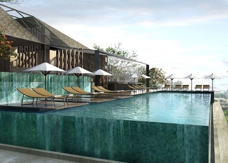Infinity Pool van het Artotel Sanur