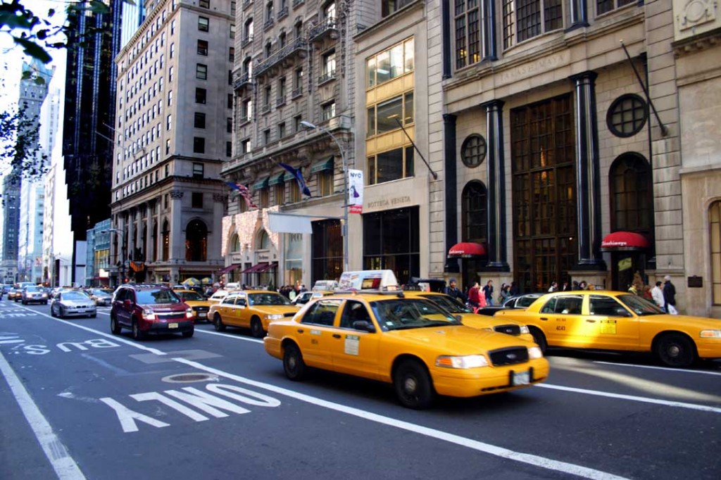 Amerika-New-York-Taxi