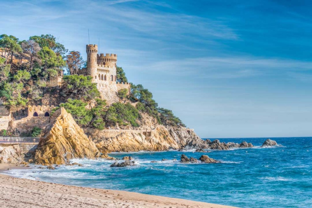 De kust van de Costa Brava