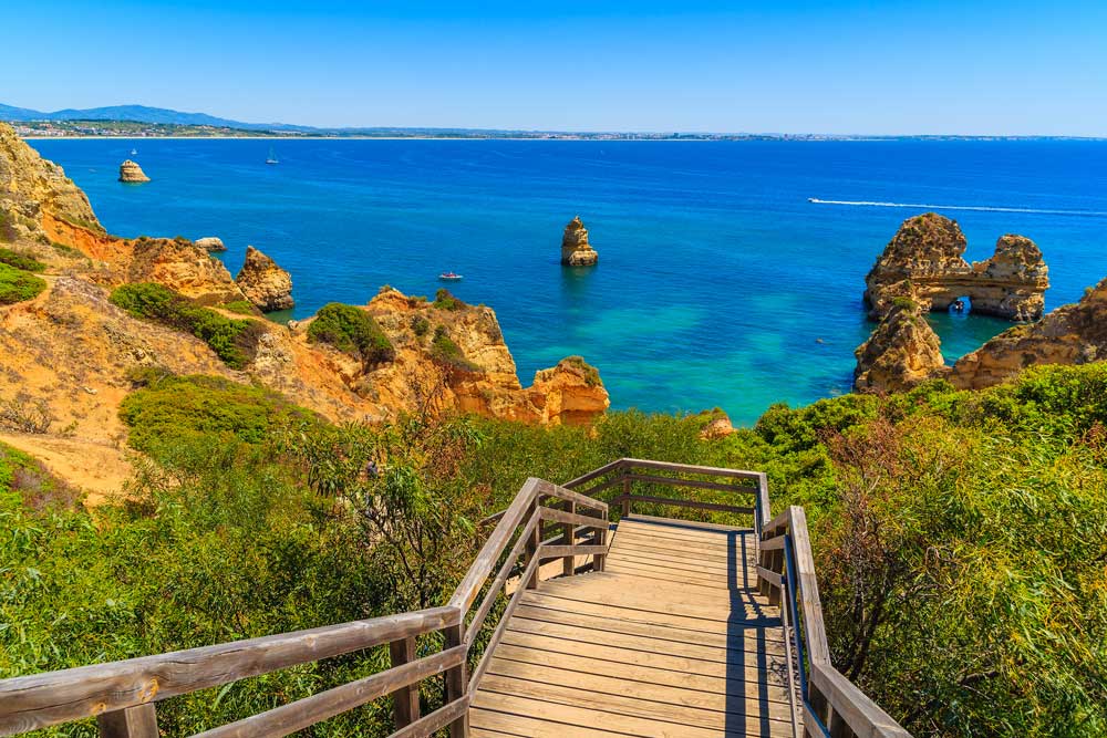 Portugal-Algarve-Strand-trapje