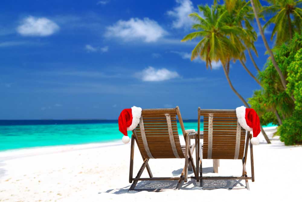 Zonvakantie kerst 2016